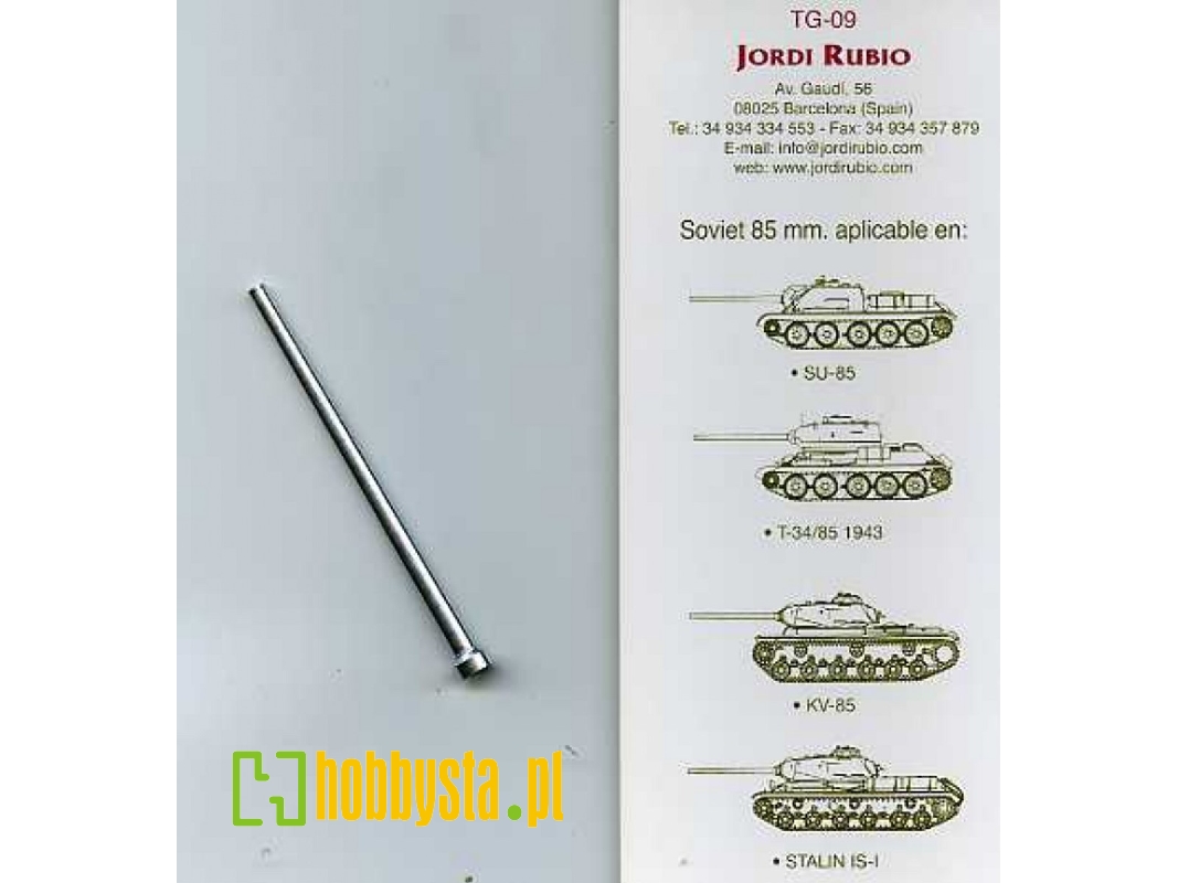 85mm D-5t:t-34/85 Model 1944, Su-85, Kv-85, Is-i - image 1 85mm D-5t:t-34/85 Model 1944, Su-85, Kv-85, Is-i - image 1