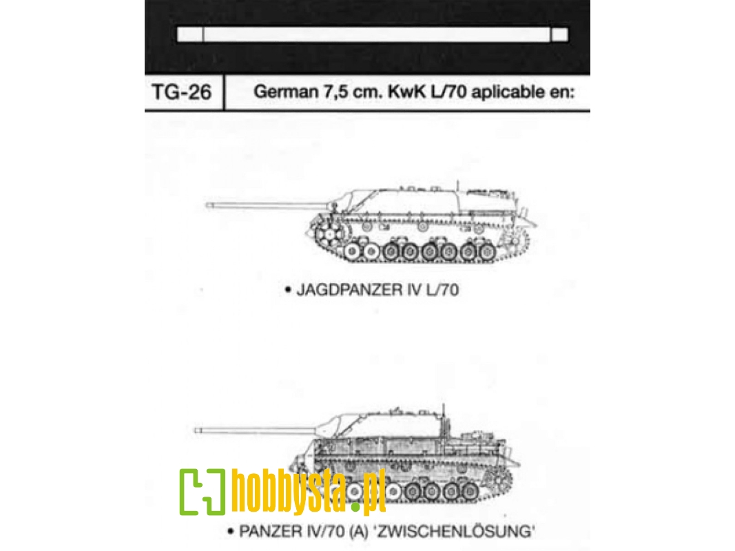 75mm Kwk L/70: Jagdpanzer Iv/70(A) - image 1