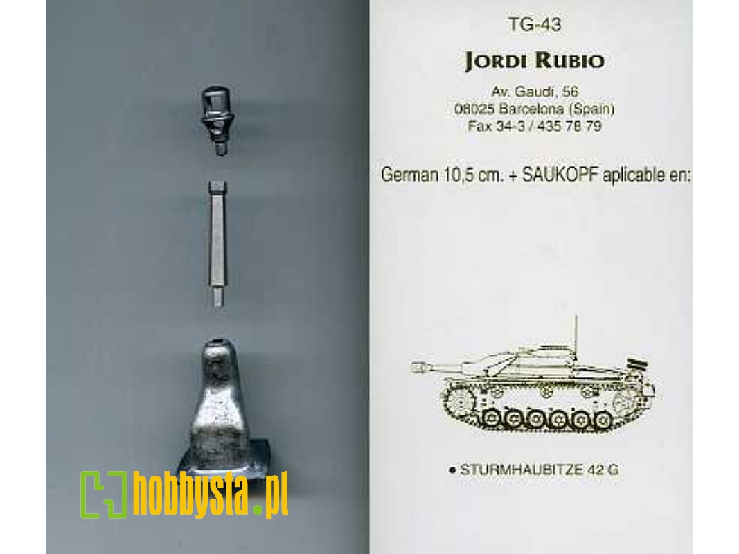 105mm Stuh42: Stug.42 With Saukopf - image 1 105mm Stuh42: Stug.42 With Saukopf - image 1