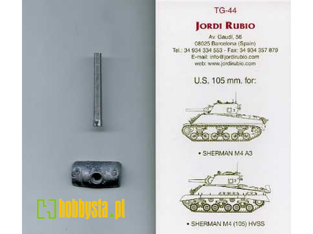 105mm Us Sherman With Mantlet - image 1