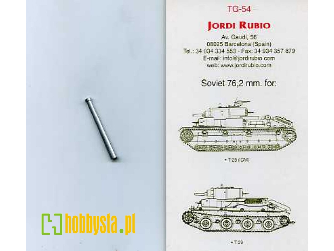76 2mm Long Soviet For T-28 - image 1 76 2mm Long Soviet For T-28 - image 1