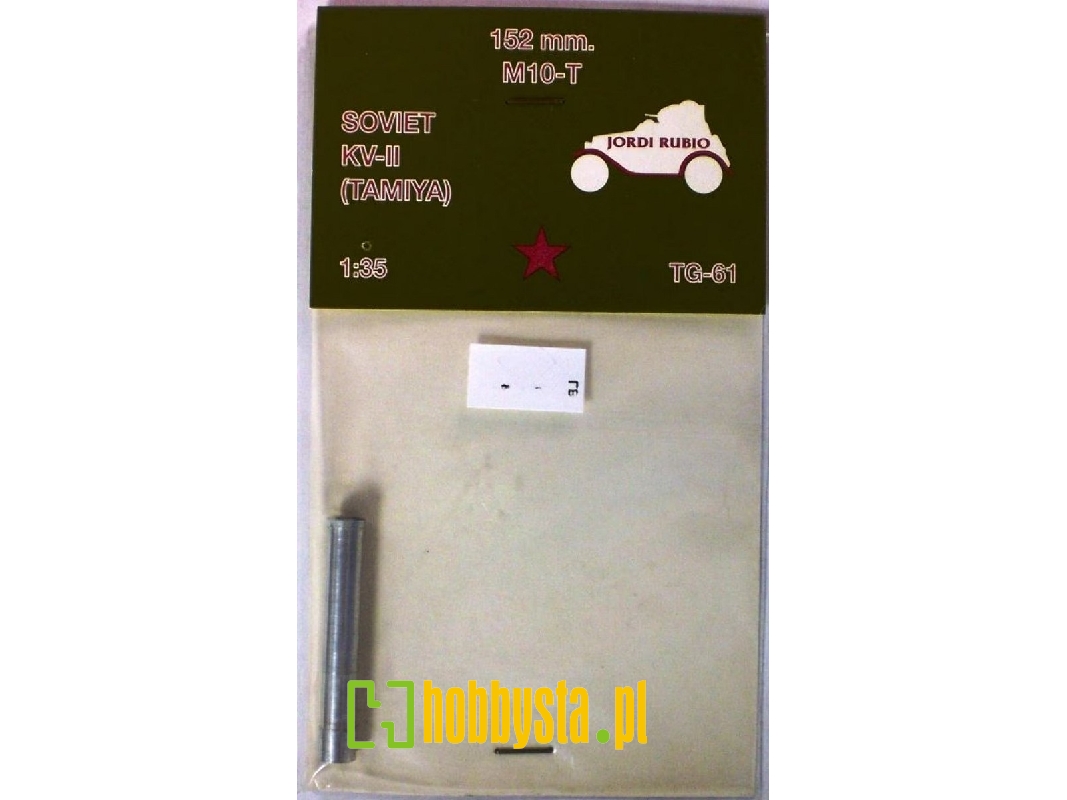 Soviet Kv-2 - 152mm Gun Barrel (For Tamiya Kits) - image 1