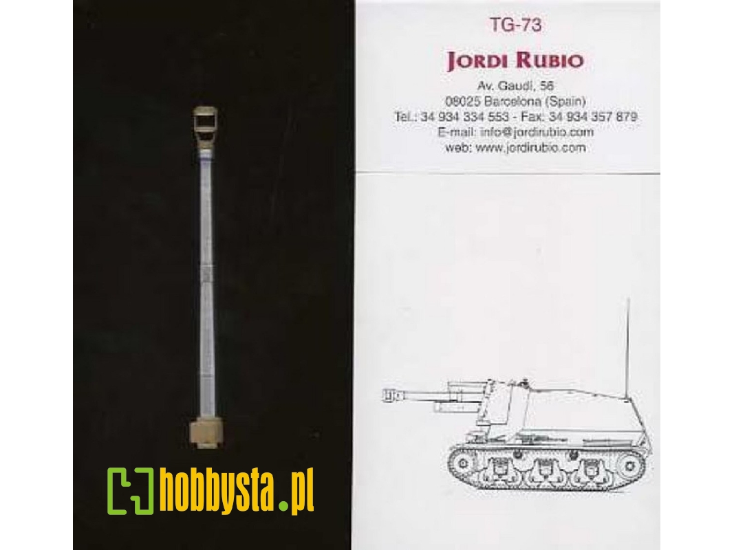 German 39(H) 10.5cm Lefh18(Sf) Gun Barrel (For Trumpter 00353 Kit) - image 1 German 39(H) 10.5cm Lefh18(Sf) Gun Barrel (For Trumpter 00353 Kit) - image 1