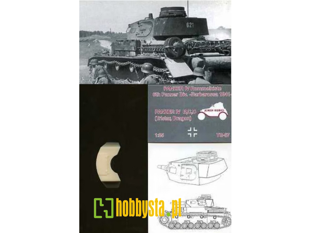 Pz.Kpfw.Iv Ausf. B/C/D - Rommelkiste For 6th Panzer Division (For Dragon And Tristar Kits) - image 1 Pz.Kpfw.Iv Ausf. B/C/D - Rommelkiste For 6th Panzer Division (For Dragon And Tristar Kits) - image 1