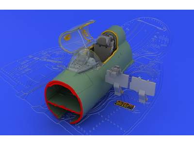 MiG-21MF interior early 1/48 - Eduard - image 1