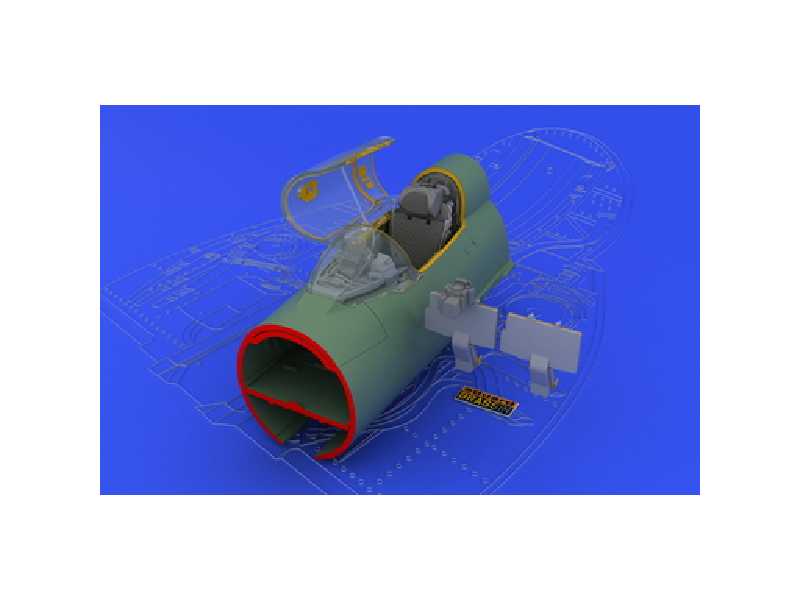 MiG-21MF interior early 1/48 - Eduard - image 1