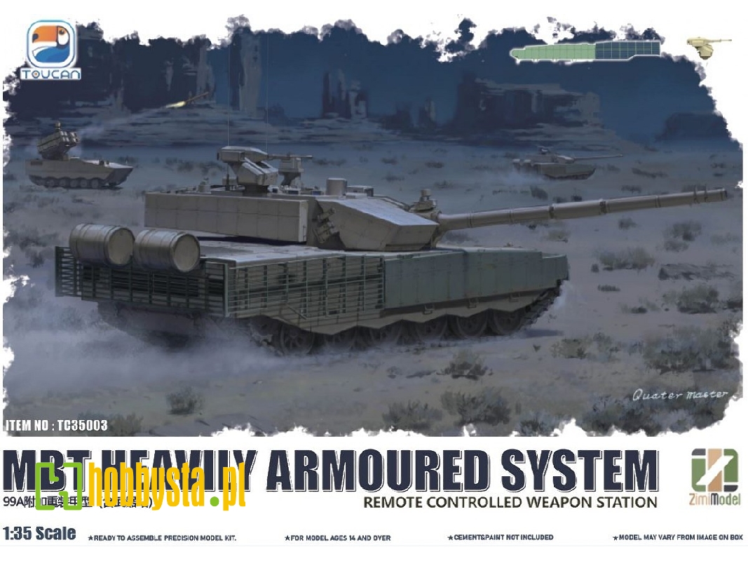 China Main Battle Tank Ztz-99a Heavily Armoured System & Remote Controlled Weapon Station - image 1