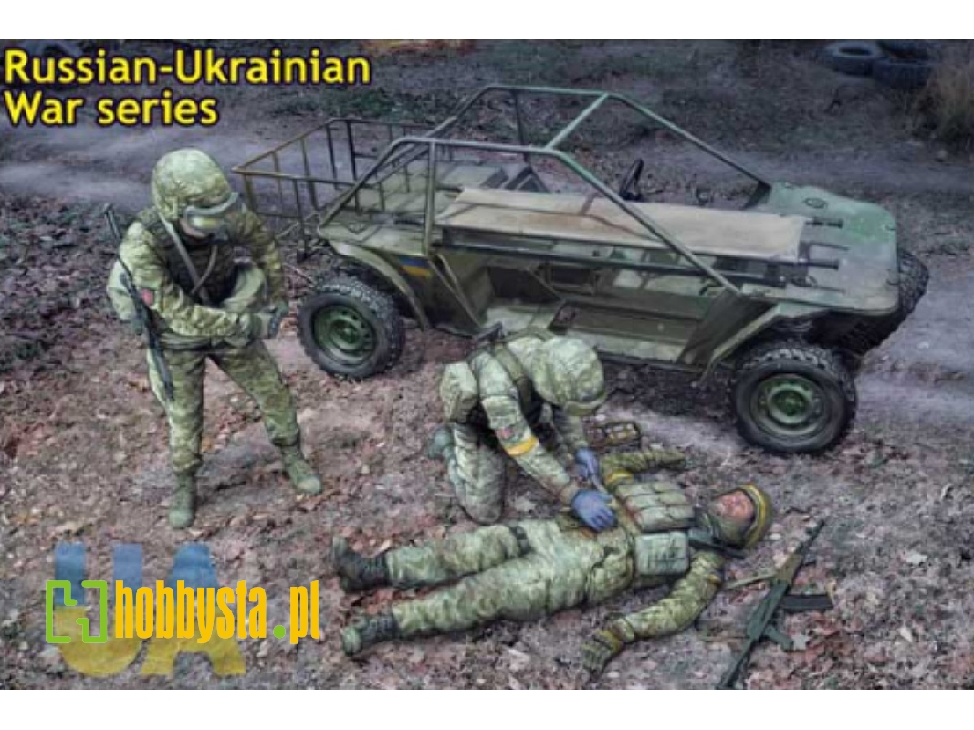 Buggy Mongoose. The Ukrainian Battlefield Evacuation Version With Crew (Russian-ukrainian War Series) - image 1 Buggy Mongoose. The Ukrainian Battlefield Evacuation Version With Crew (Russian-ukrainian War Series) - image 1