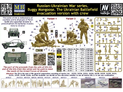 Buggy Mongoose. The Ukrainian Battlefield Evacuation Version With Crew (Russian-ukrainian War Series) - image 3