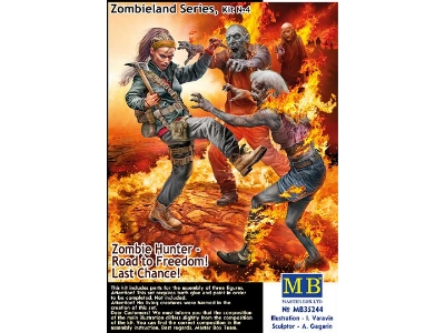 Zombieland Series Kit No 4. Road To Freedom! Last Chance! Zombie Hunter - image 1
