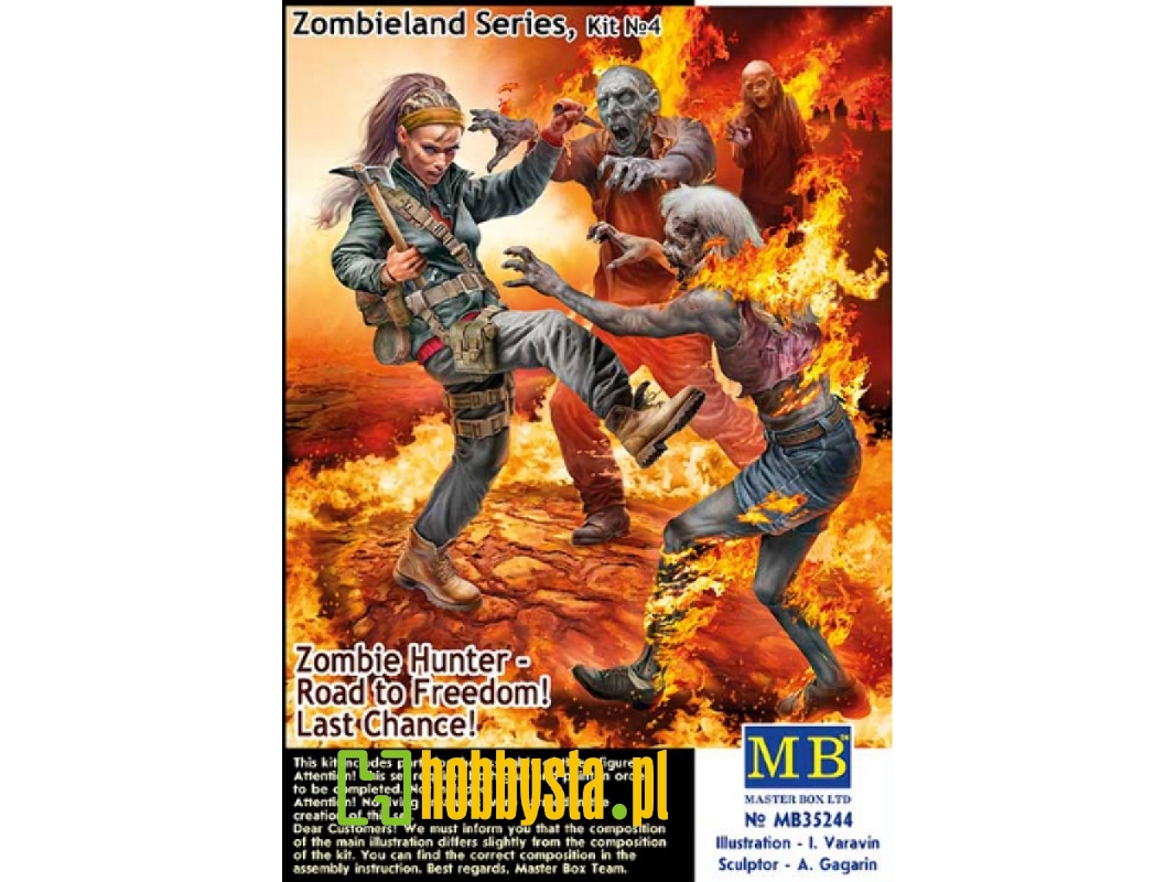 Zombieland Series Kit No 4. Road To Freedom! Last Chance! Zombie Hunter - image 1 Zombieland Series Kit No 4. Road To Freedom! Last Chance! Zombie Hunter - image 1