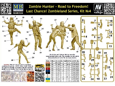 Zombieland Series Kit No 4. Road To Freedom! Last Chance! Zombie Hunter - image 2
