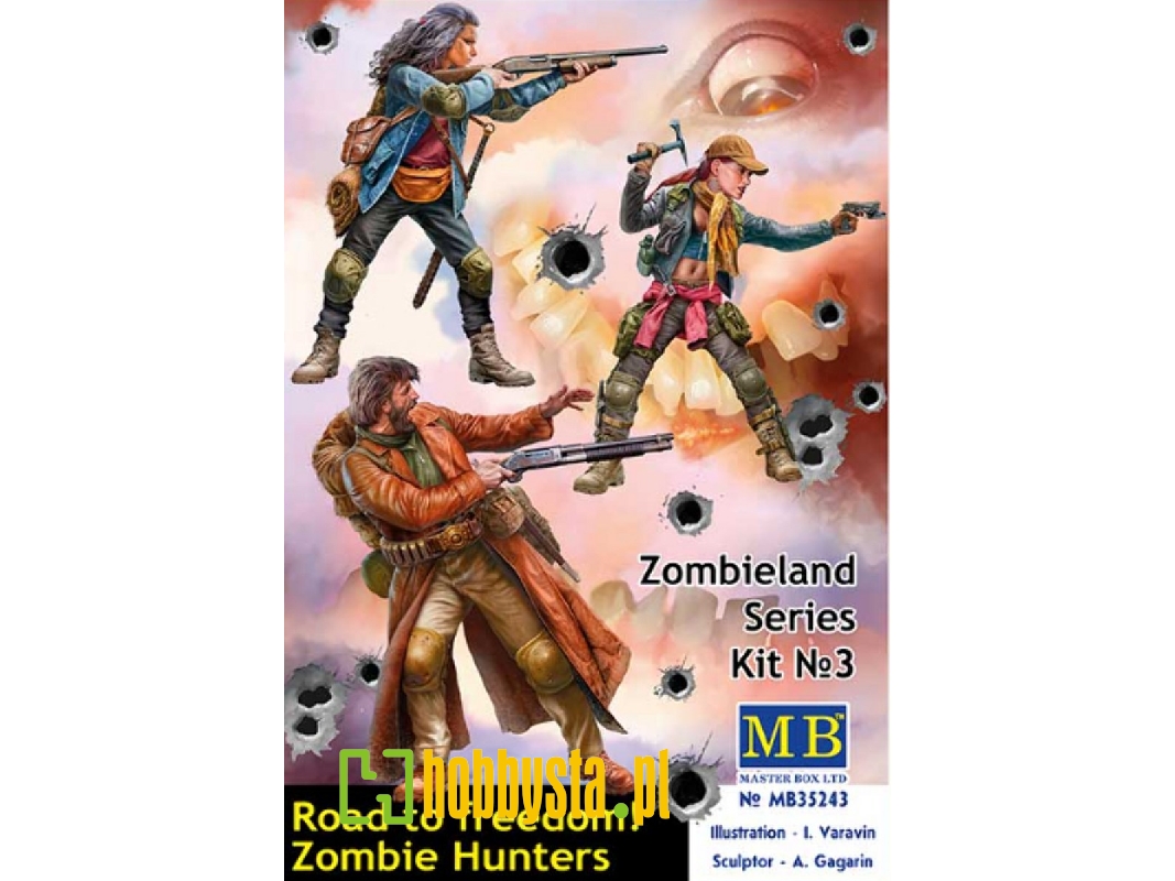 Zombieland Series Kit No 3. Road To Freedom! Zombie Hunters - image 1
