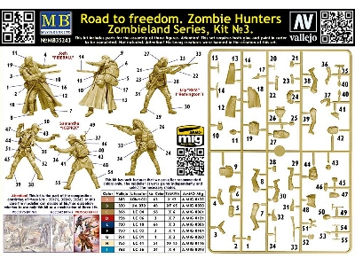 Zombieland Series Kit No 3. Road To Freedom! Zombie Hunters - image 2