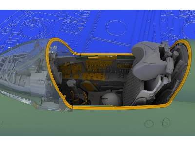 MiG-21MF interior early 1/48 - Eduard - image 5