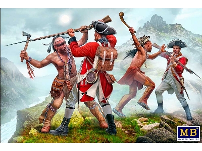 The Mohicans. Mortal Combat. - Indian Wars Series, The Xviii Century. Kit No. 7 - image 2