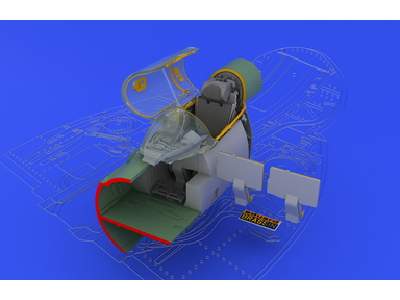 MiG-21MF interior late 1/48 - Eduard - image 1