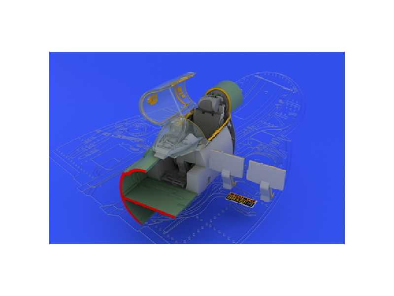 MiG-21MF interior late 1/48 - Eduard - image 1