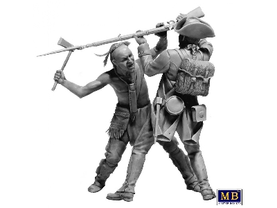 The Mohicans. Mortal Combat. - Indian Wars Series, The Xviii Century. Kit No. 7 - image 3