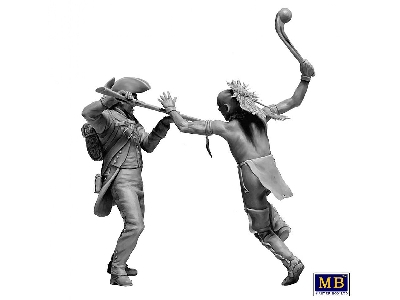 The Mohicans. Mortal Combat. - Indian Wars Series, The Xviii Century. Kit No. 7 - image 5