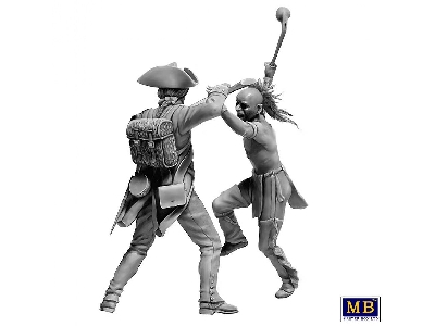 The Mohicans. Mortal Combat. - Indian Wars Series, The Xviii Century. Kit No. 7 - image 6
