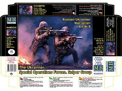 Russian-ukrainian War Series Kit No 9. The Ukrainian Special Operations Forces. Sniper Group. - image 4