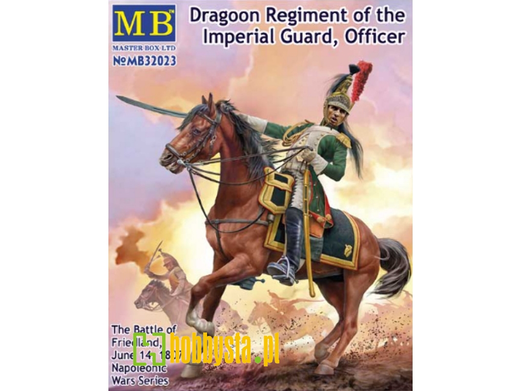 Dragoon Regiment Of The Imperial Guard - The Battle Of Friedland, June 14, 1807, Officer (Napoleonic Wars Series) - image 1