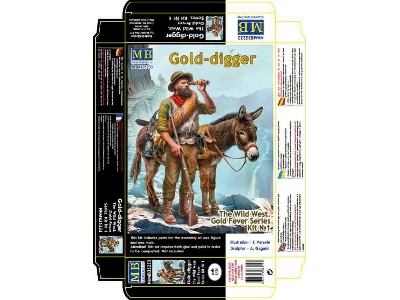 The Wild West. Gold Fever Series. Kit no. 1. Gold-digger - image 2