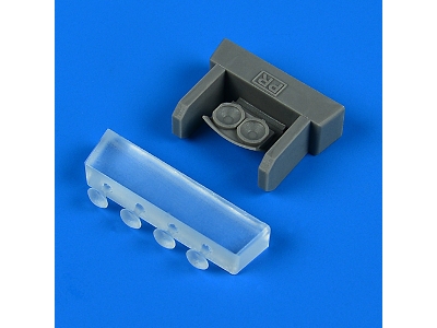 SAAB J29 Tunnan front landing lights  - image 1