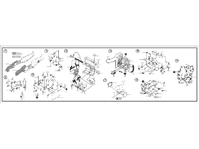 Messerschmitt Bf 109E-4 detail set - Tamiya - image 3