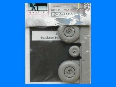 Ju 88 wheels + paint mask - Revell - image 1