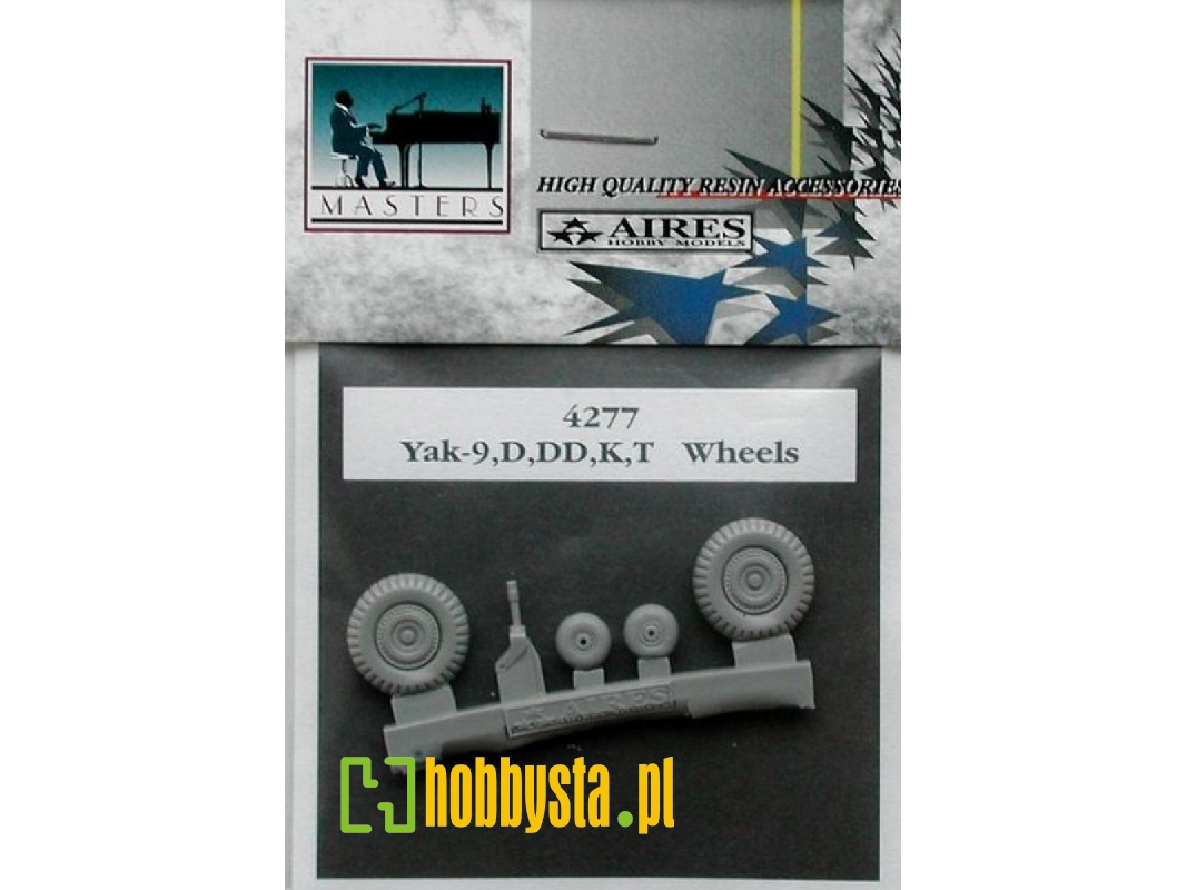 Yak-9 family wheels + paint mask - image 1 Yak-9 family wheels + paint mask - image 1