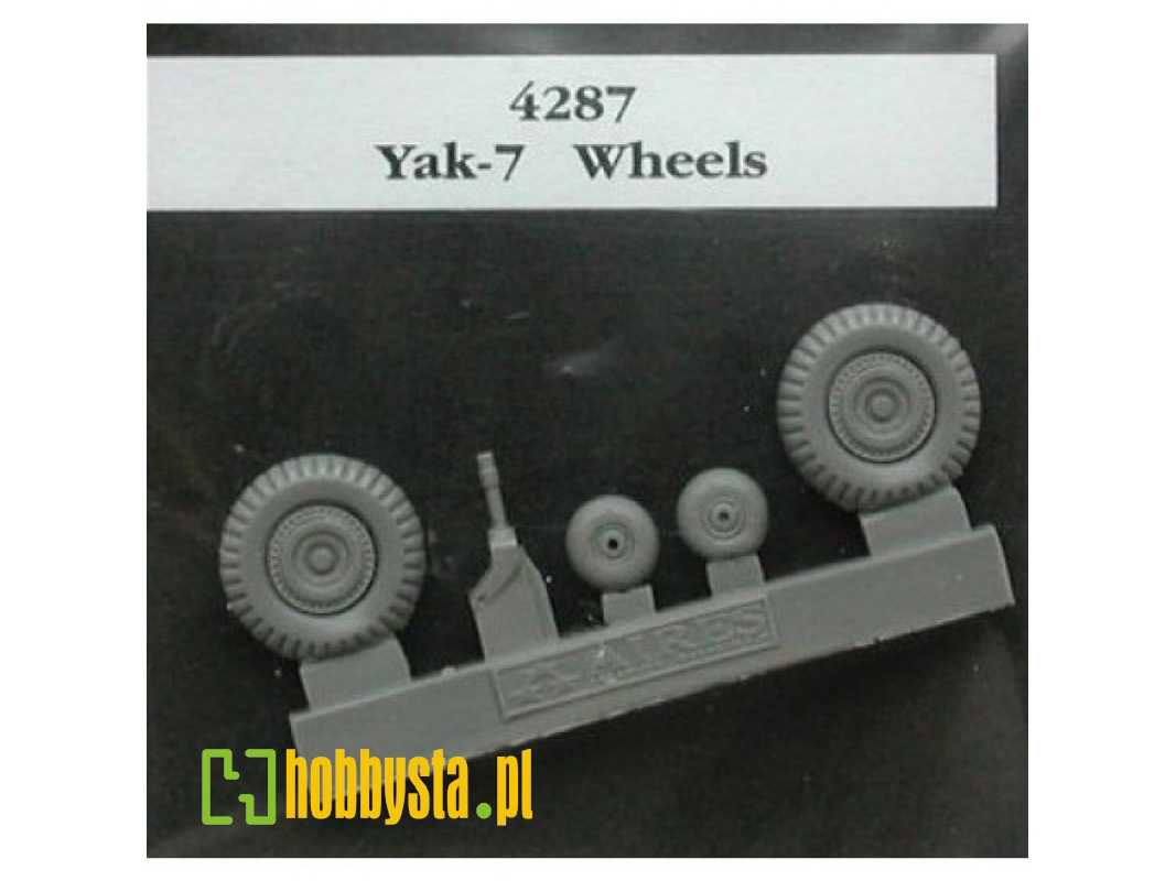 Yak-7 wheels + paint mask - image 1 Yak-7 wheels + paint mask - image 1