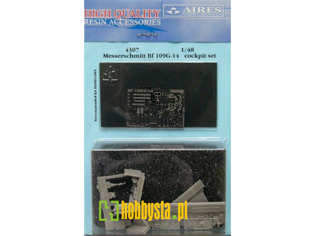Bf 109G-14 cockpit set - Hasegawa - image 1 Bf 109G-14 cockpit set - Hasegawa - image 1