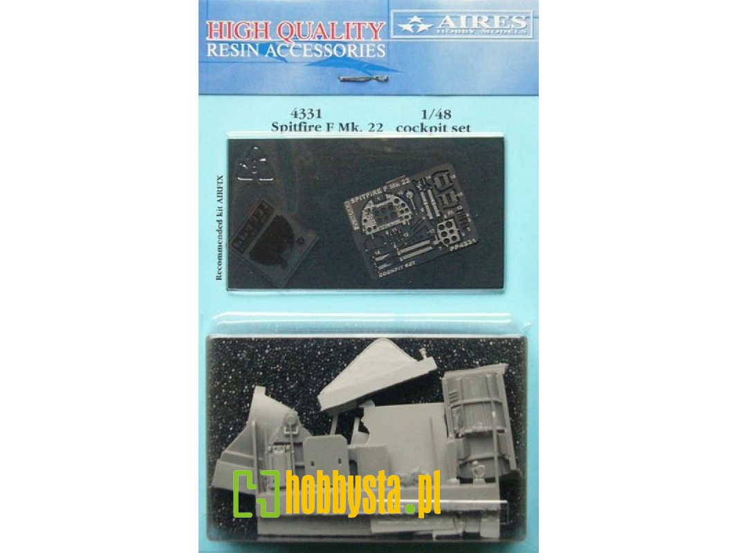 Spitfire F Mk. 22 cockpit set - Airfix - image 1 Spitfire F Mk. 22 cockpit set - Airfix - image 1