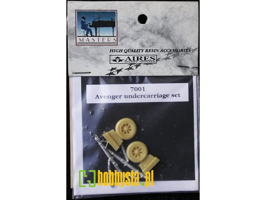 TBM AVENGER undercarriage set - Hasegawa - image 1 TBM AVENGER undercarriage set - Hasegawa - image 1