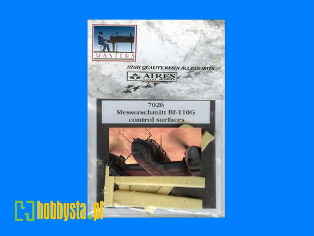 Messerschmitt Bf 110G control surfaces - Italeri - image 1 Messerschmitt Bf 110G control surfaces - Italeri - image 1