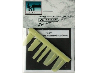 Bf 109E control surfaces - Tamiya - image 1