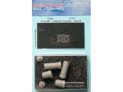 F/A-18C Exhaust Nozzles - closed - Fujimi - image 1