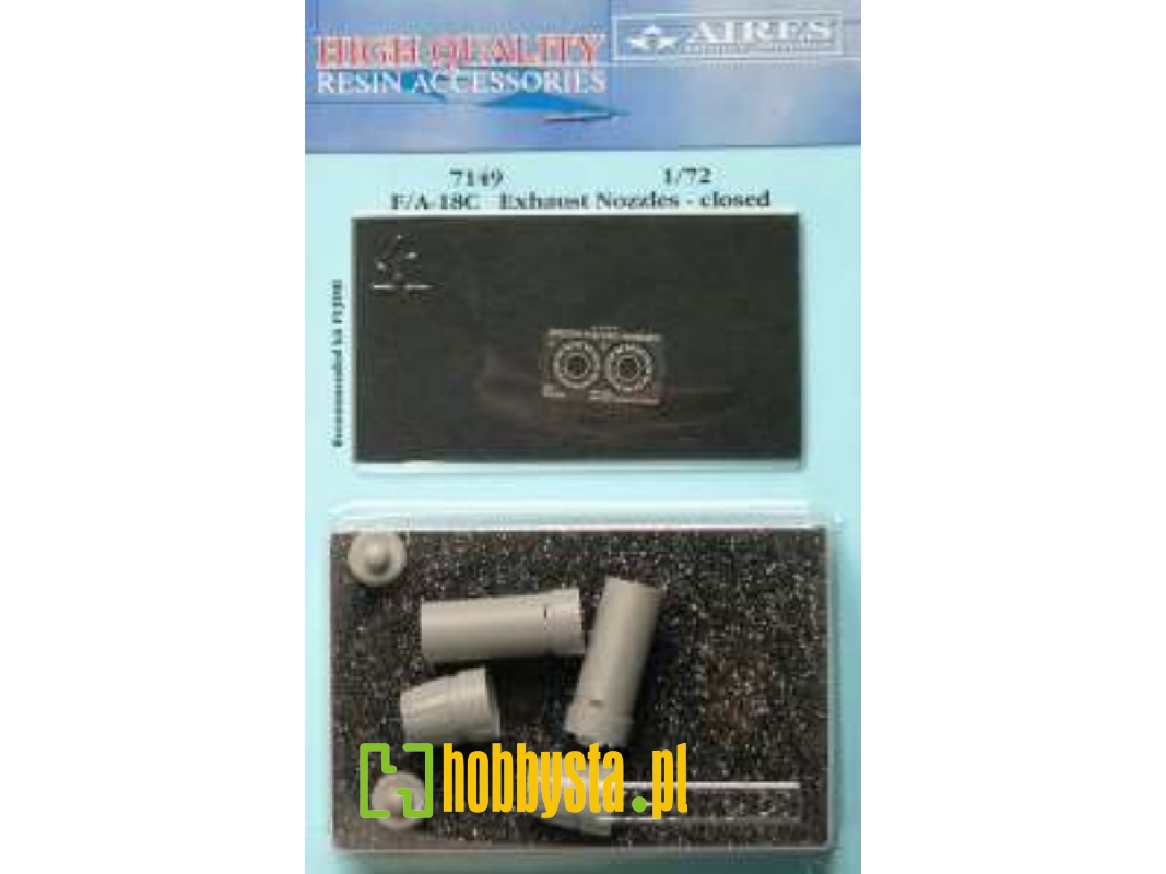 F/A-18C Exhaust Nozzles - closed - Fujimi - image 1