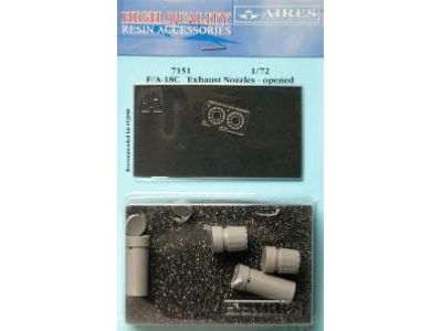 F/A-18C Exhaust Nozzles - opened - Fujimi - image 1