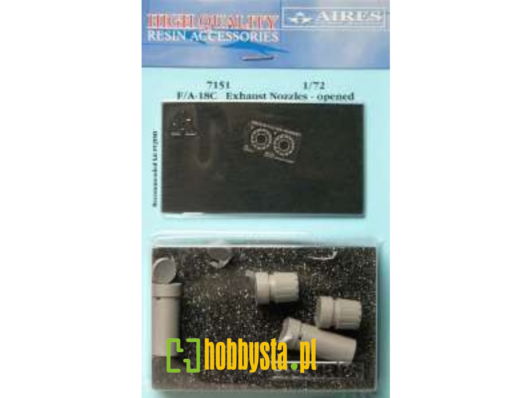 F/A-18C Exhaust Nozzles - opened - Fujimi - image 1 F/A-18C Exhaust Nozzles - opened - Fujimi - image 1