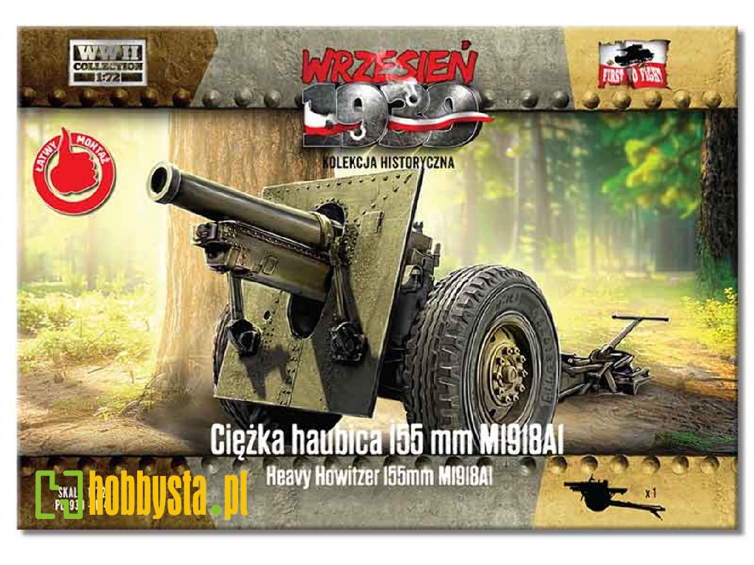 Heavy Howitzer 155mm M1918A1 - image 1 Heavy Howitzer 155mm M1918A1 - image 1