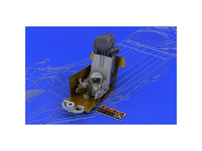 MiG-29 seat early 1/48 - Academy Minicraft - image 1 MiG-29 seat early 1/48 - Academy Minicraft - image 1