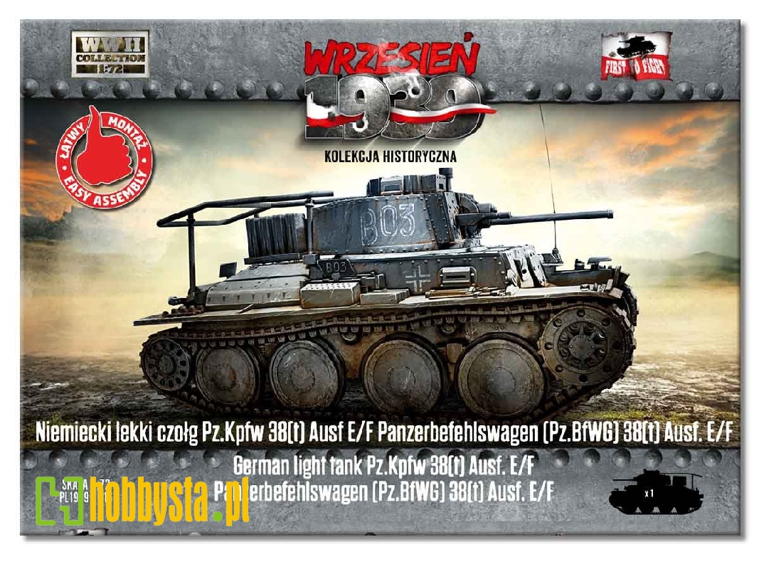 Panzerbefehlswagen (Pz.BfWG) 38(t) Ausf. E/F - image 1 Panzerbefehlswagen (Pz.BfWG) 38(t) Ausf. E/F - image 1