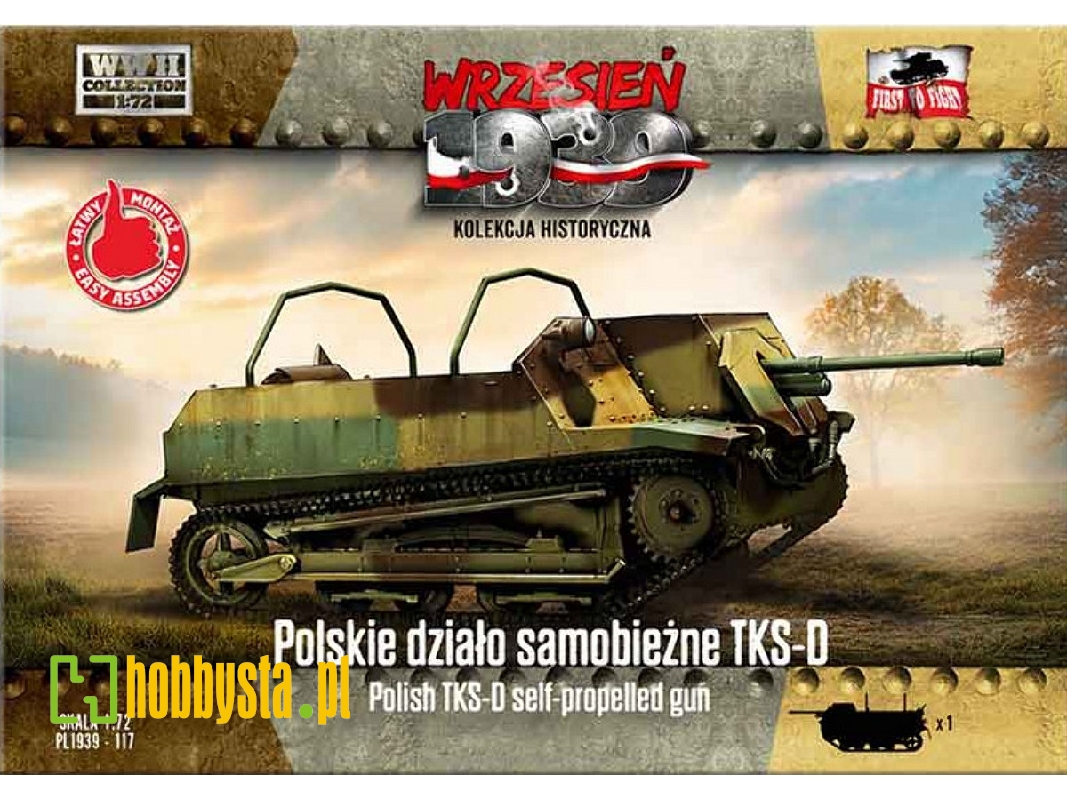 Polish TKS-D self-propelled gun - image 1 Polish TKS-D self-propelled gun - image 1