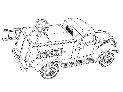 Wc-43 (T-215) Telephone Installation And Maintenance 1/2 Ton Truck - image 7