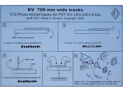 Kv-1 / Kv-2 And Kv-8 - 700mm Wide Tracks - image 2