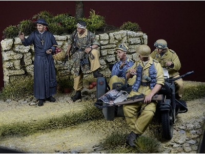 'got Mit Uns' - Fallschirmjagers In Italy 1943-44 - For Bmw R75 - image 1