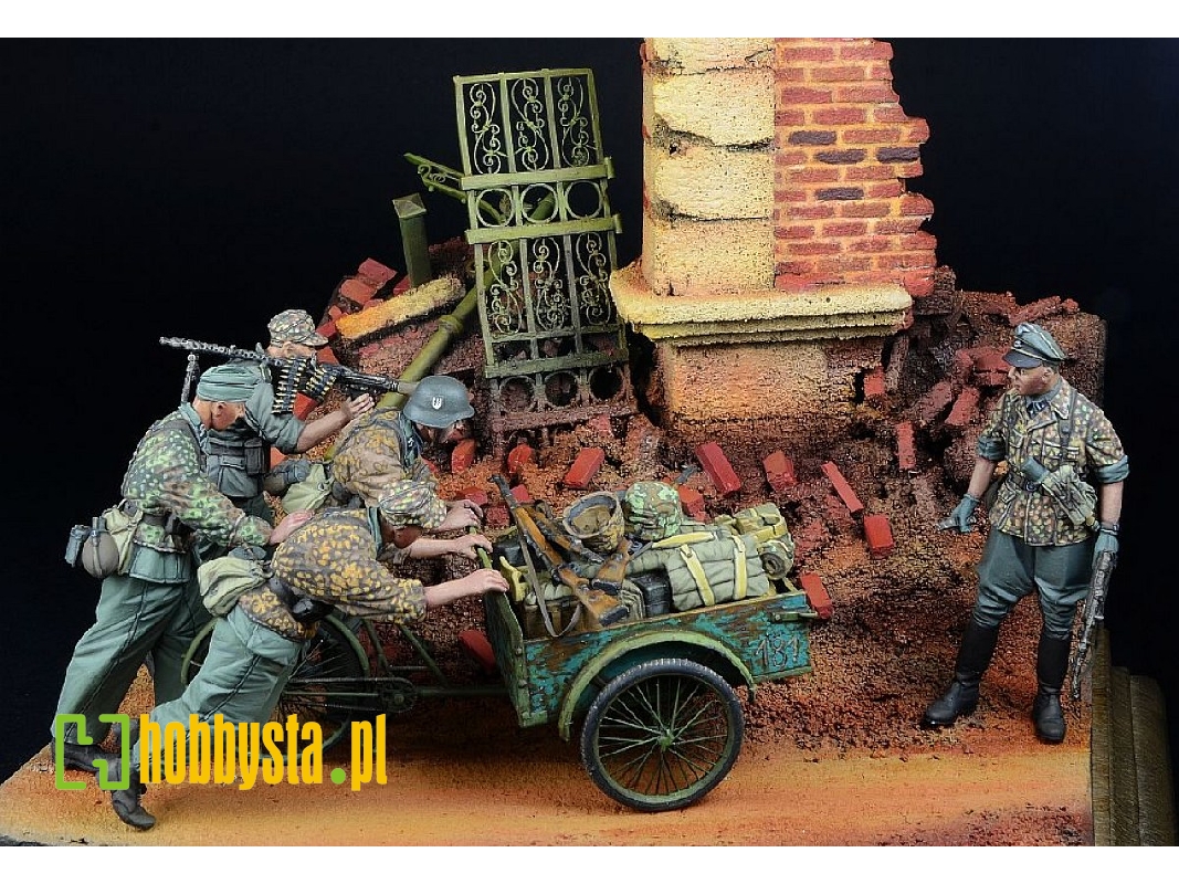 "schneller, Schneller!" Wss Soldiers W. Cycle Rickshaw - image 1 "schneller, Schneller!" Wss Soldiers W. Cycle Rickshaw - image 1